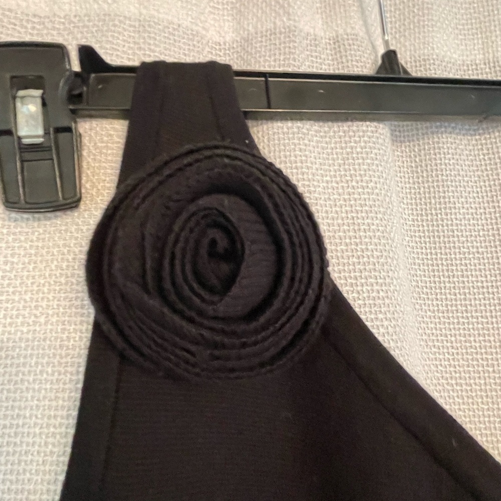 Sonia Rykiel H&M one shoulder dress rosette on shoulder - Picture 3 of 6